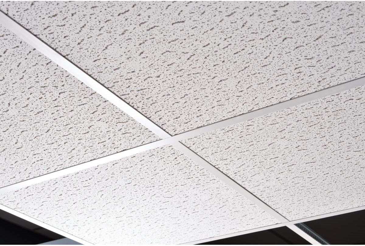 Armstrong Tatra Board (BP 958M) 600 x 600mm Square Edge Ceiling Tiles - 16 tiles per box