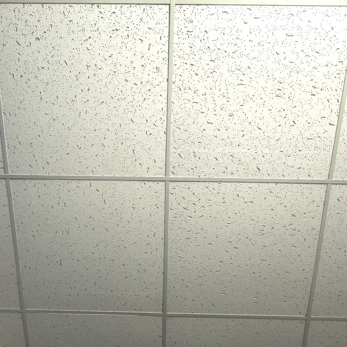 Full suspended Ceiling system Grid and tiles -ND Fissured 600m tiles and 24mm grid